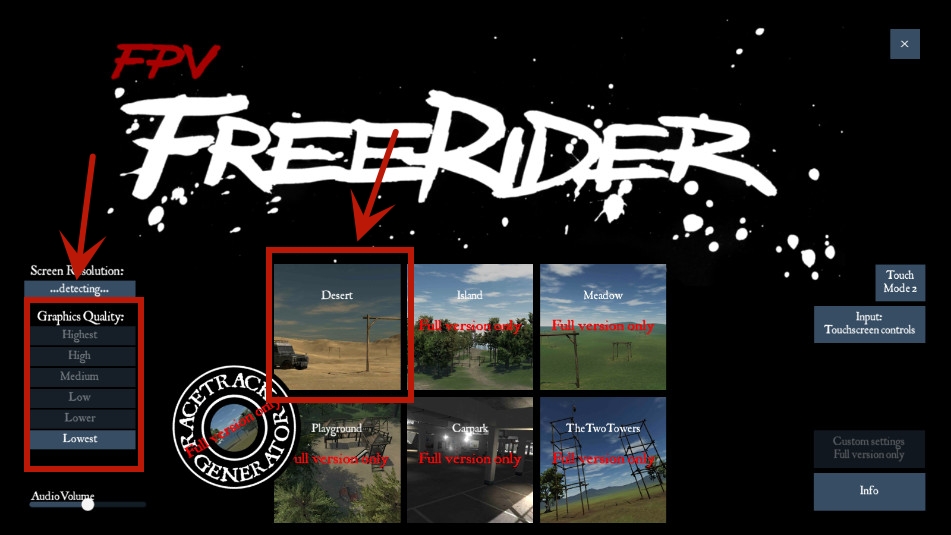 ˻FPV Freerider demoģ