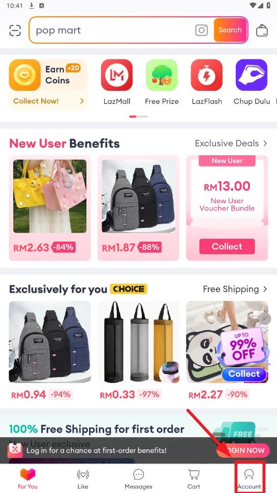 Lazada app