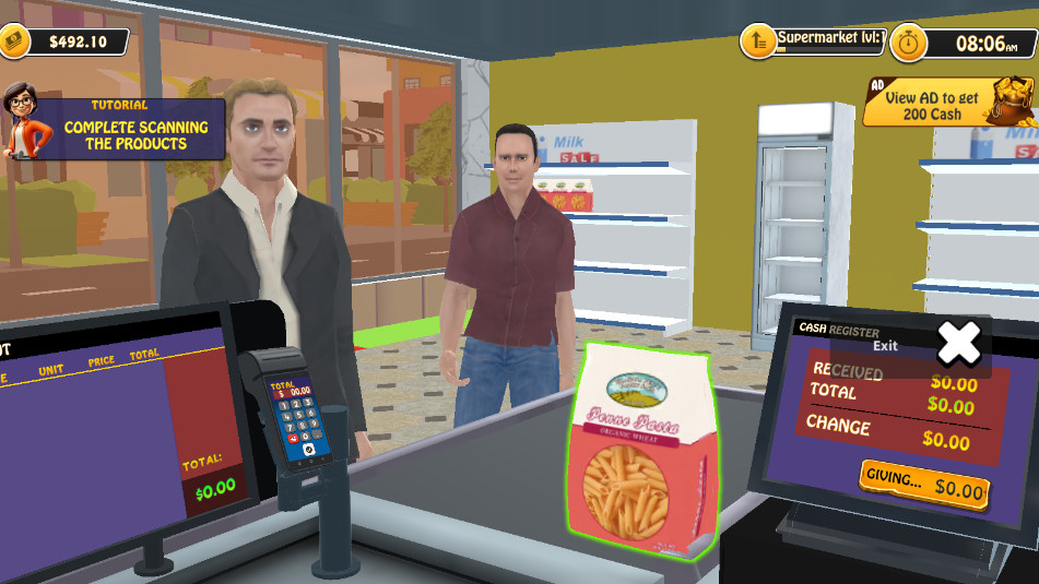 д̵꾭Supermarket Mega Store Manager׿v1.0.4ͼ1