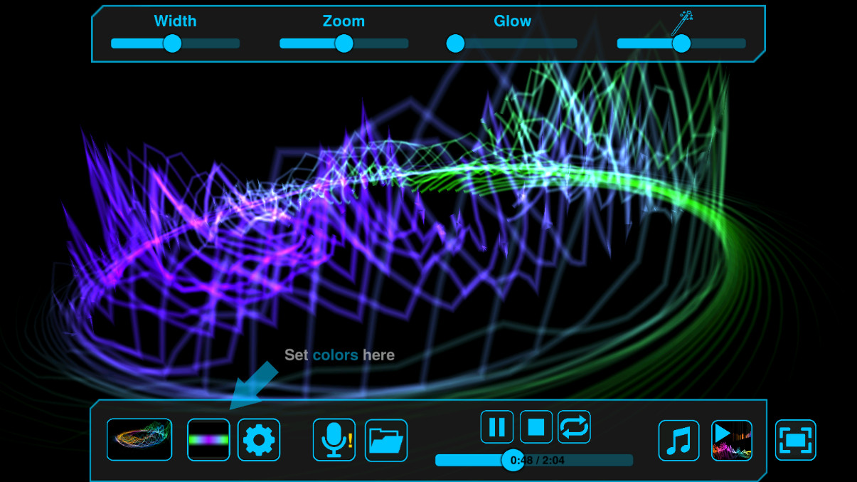 Music VisualizerӻƵv0.8.4 ͼ7