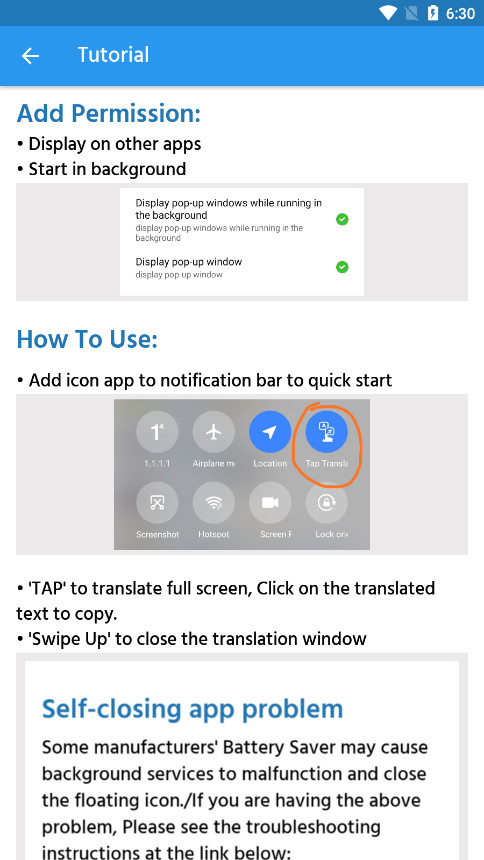 Tap Translate Screenͼ7