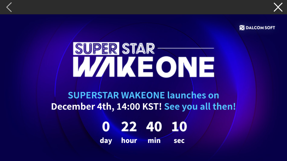 SUPERSTAR WAKEONE׿