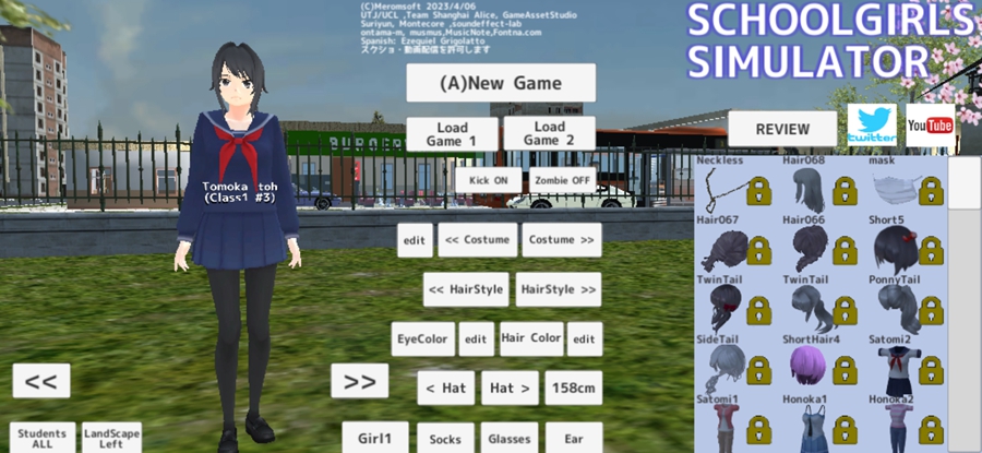 У԰ŮģӢİ2025(School Girls Simulator)ͼ0