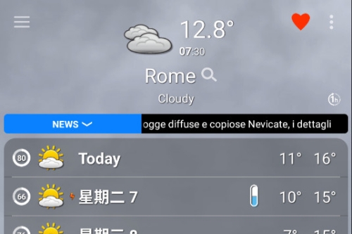 Ԥilmeteo the Weatherapp