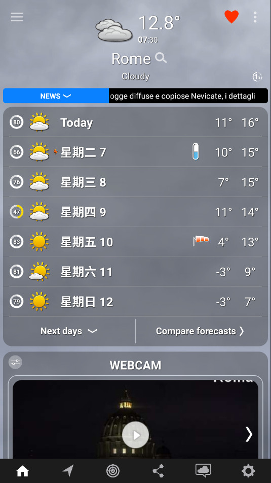 Ԥilmeteo the Weatherappͼ2