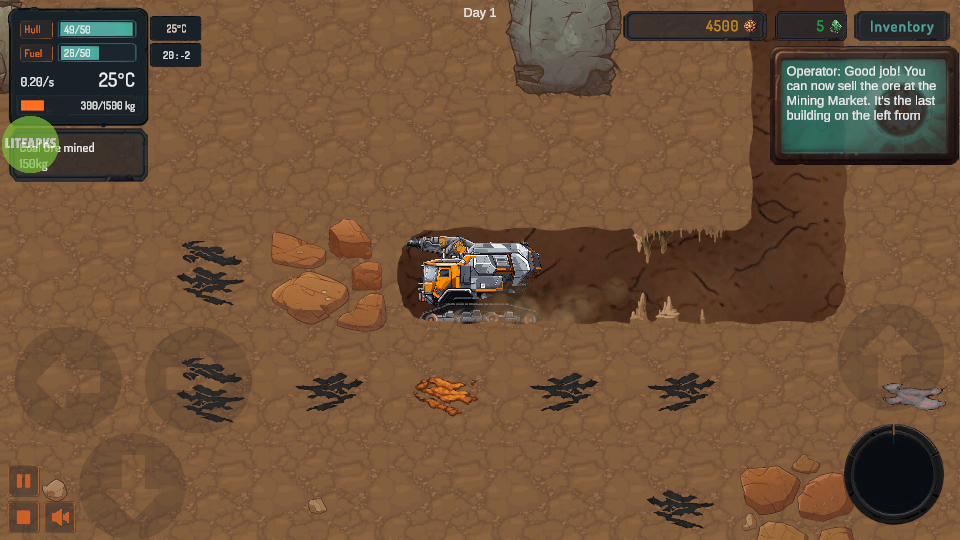 Miner Depths游戏截图1