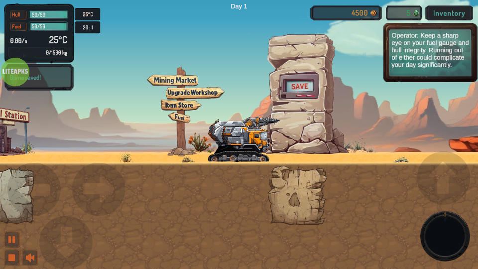 Miner Depths游戏截图0