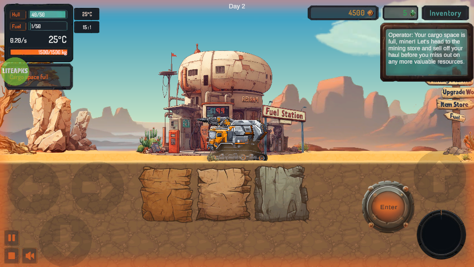 Miner Depths游戏截图2