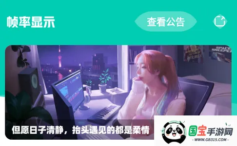 帧率显示器(帧率查看工具) 帧率显示器(帧率查看工具)