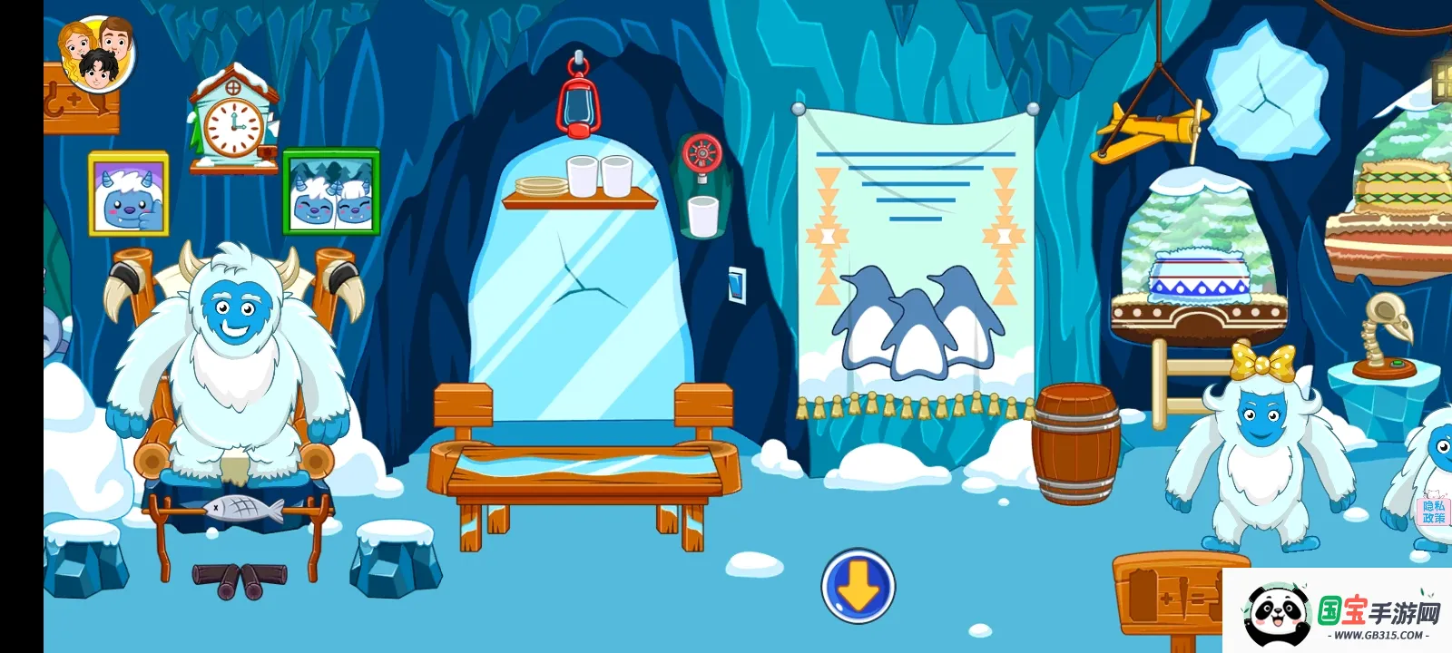 托卡迷你城市滑雪人2025官方正版v1.9 免费版截图0