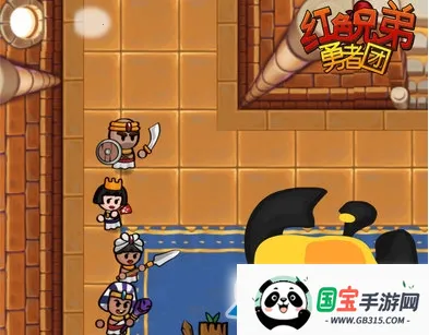 红色兄弟勇者团(冒险战斗游戏) 红色兄弟勇者团(冒险战斗游戏)