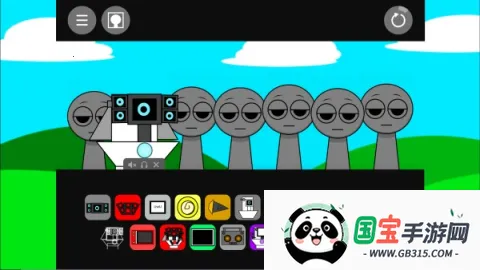 节奏盒子Sprunki泰坦联盟(节奏类游戏玩法) 节奏盒子Sprunki泰坦联盟(节奏类游戏玩法)