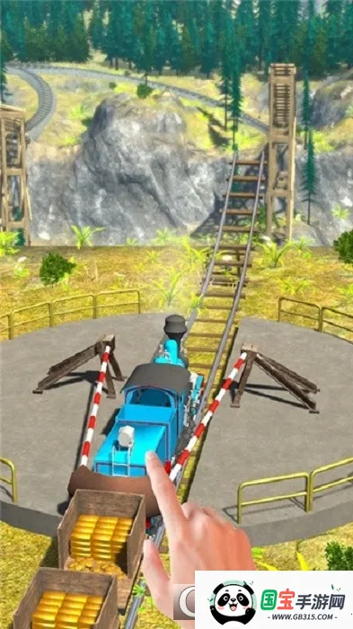 弹弓火车(火车破坏游戏)v0.1 免费版截图1