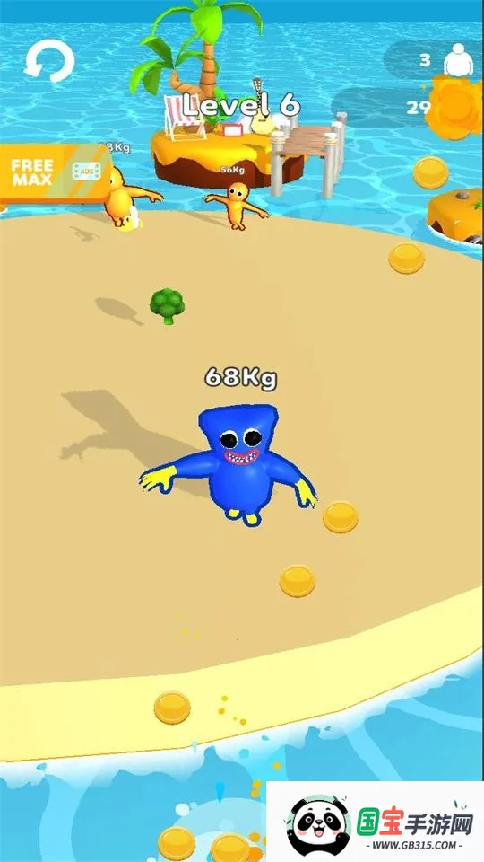 彩虹朋友身体战斗(彩虹朋友战斗游戏)v0.1 安卓版截图2