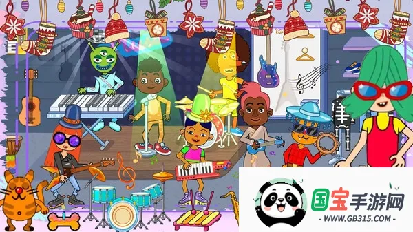 落樱生活小镇(儿童模拟游戏)v1.0 手机版截图0