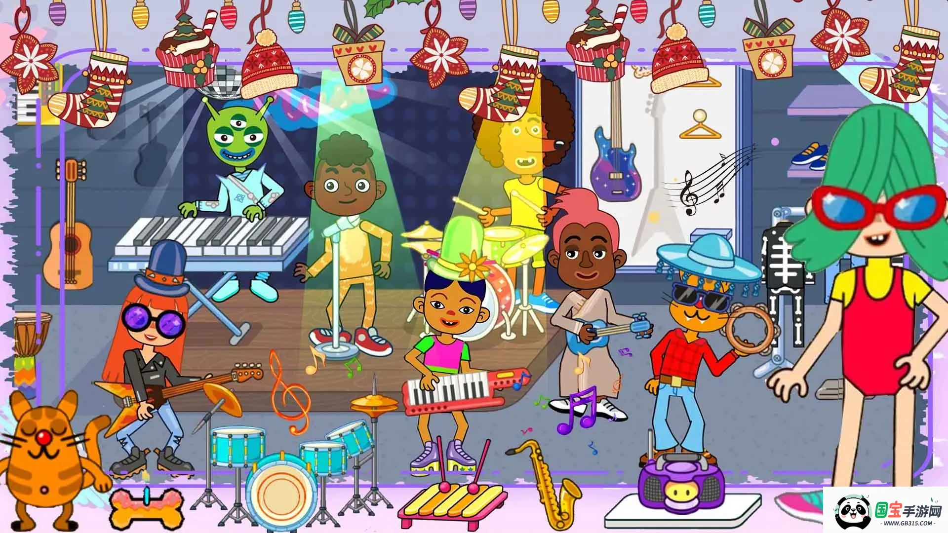 落樱生活小镇(儿童模拟游戏)v1.0 手机版截图3