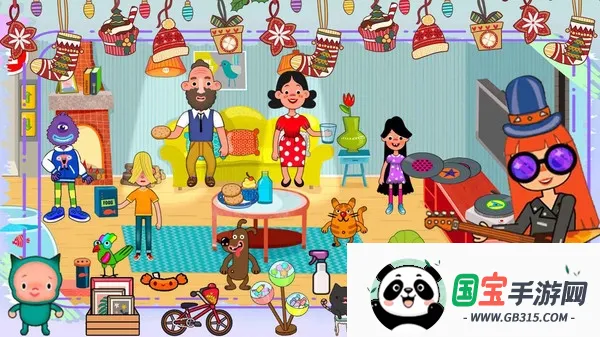落樱生活小镇(儿童模拟游戏)v1.0 手机版截图1