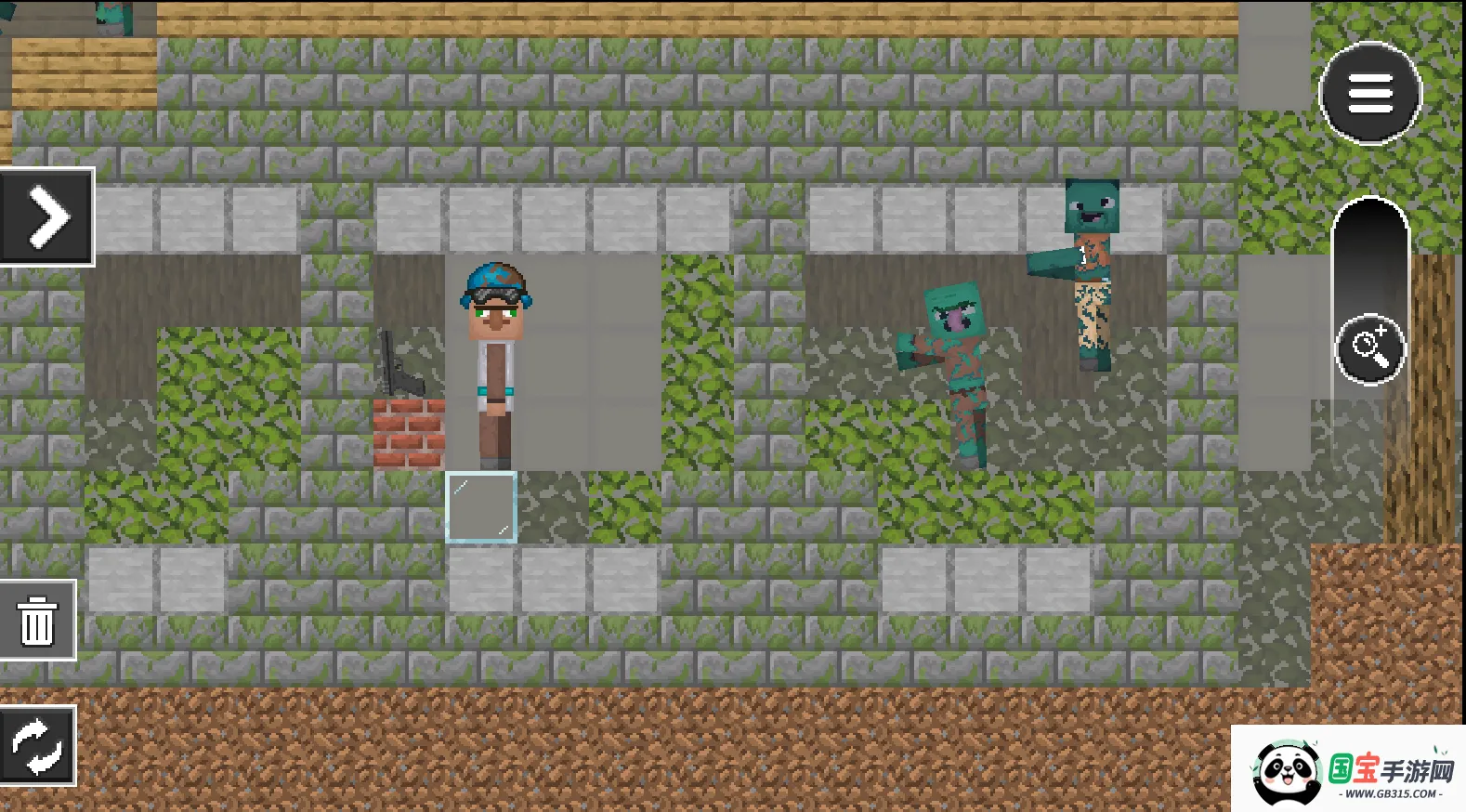 火柴人僵尸游乐场(火柴人僵尸游戏)v1.0.1 手机版截图2