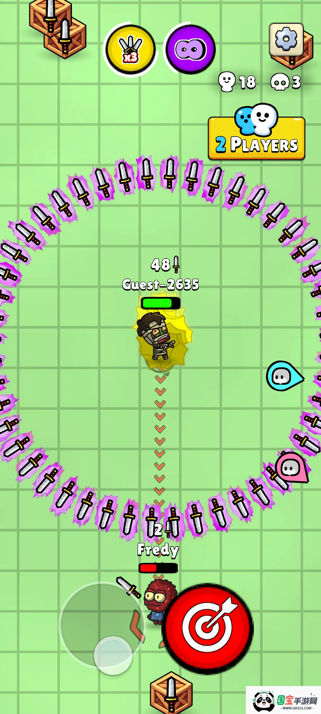 飞刀对决2025官方最新版本v1.0.0 官方正版截图2