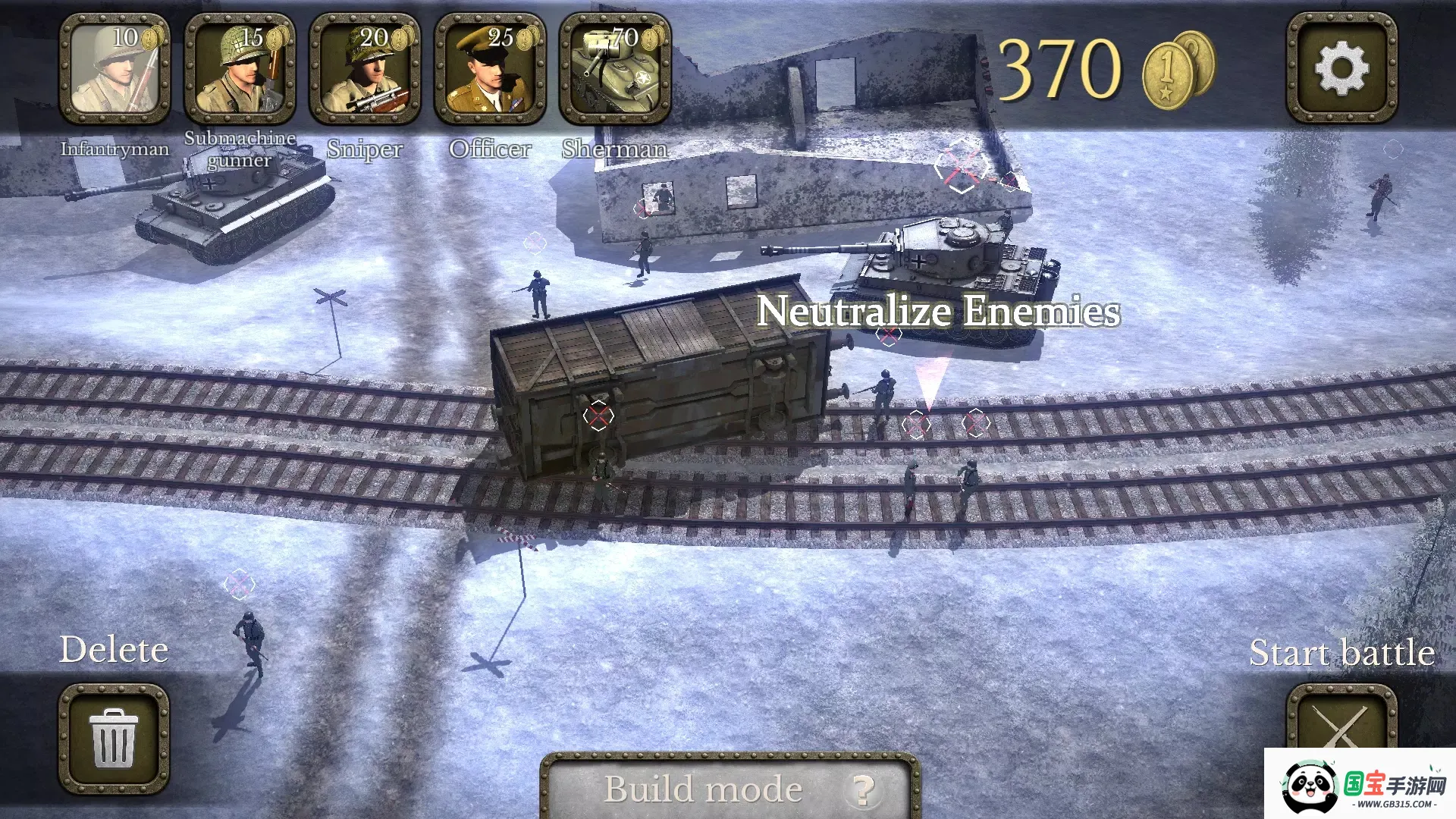 欧洲战场:二战英雄(二战题材游戏)v1.09 免费版截图0