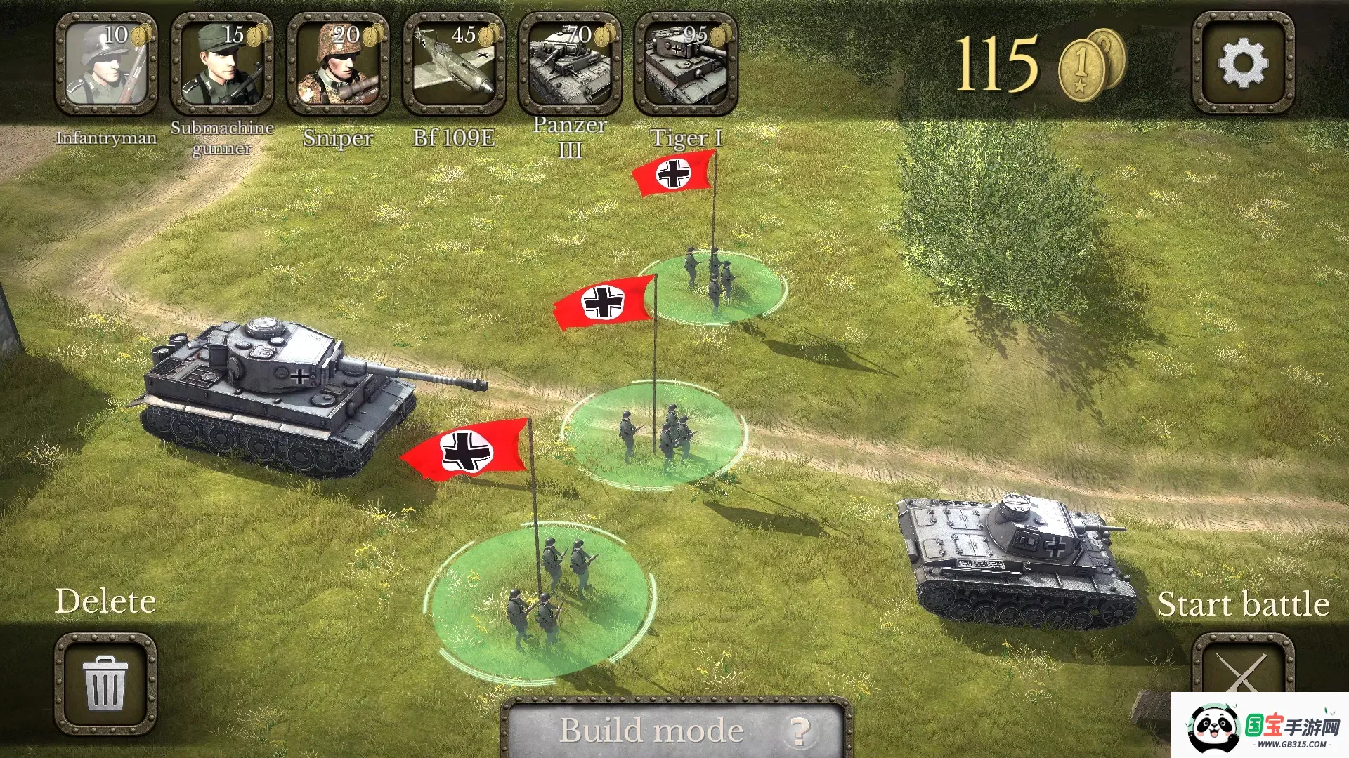 欧洲战场:二战英雄(二战题材游戏)v1.09 免费版截图1