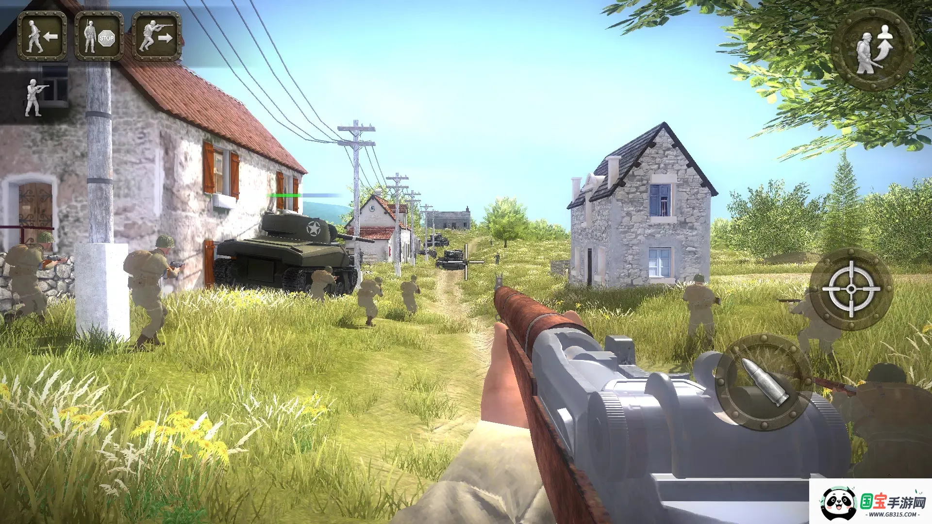 欧洲战场:二战英雄(二战题材游戏)v1.09 免费版截图2