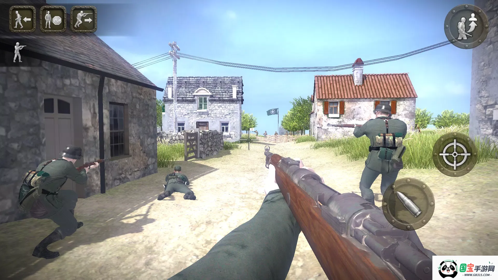 欧洲战场:二战英雄(二战题材游戏)v1.09 免费版截图3