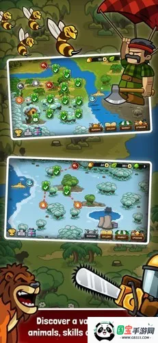 森林防御战猴子传奇(策略塔防游戏)v6.3.0 免费版截图3