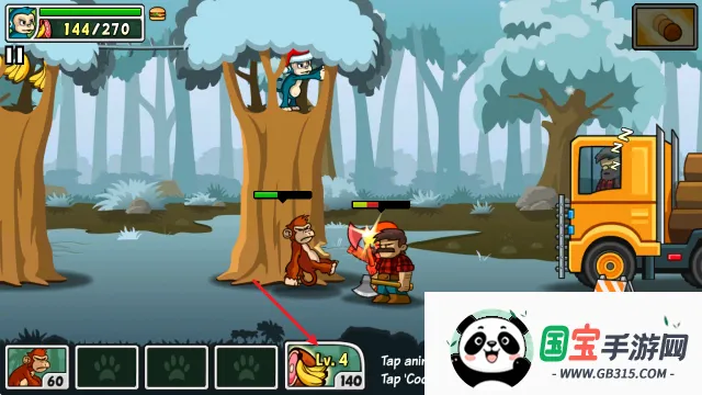 森林防御战猴子传奇