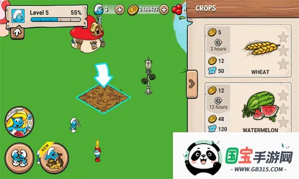 蓝精灵村庄2025最新版本v2.70.2 免费版截图0