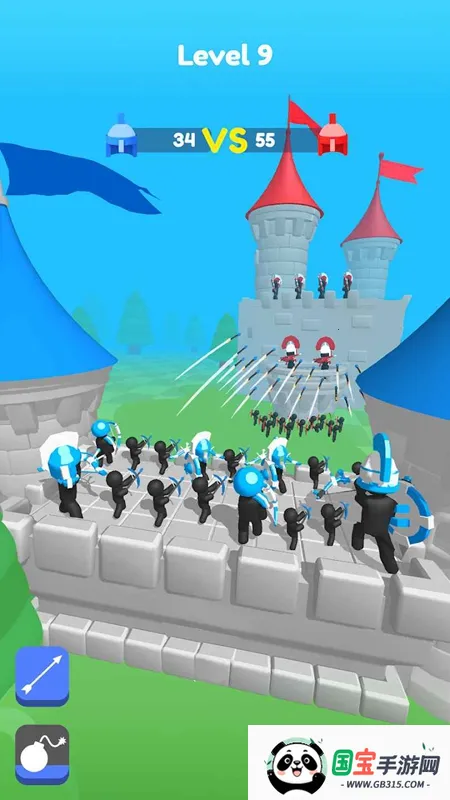 Merge Archers融合弓箭手城堡防卫战(火柴人射箭游戏) Merge Archers融合弓箭手城堡防卫战(火柴人射箭游戏)