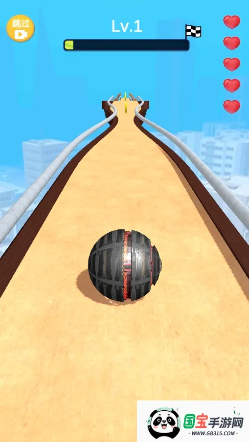 跑个球球(休闲跑酷游戏)截图0