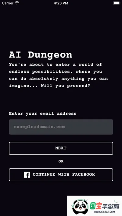 AIDungeon2025官方最新版本截图1