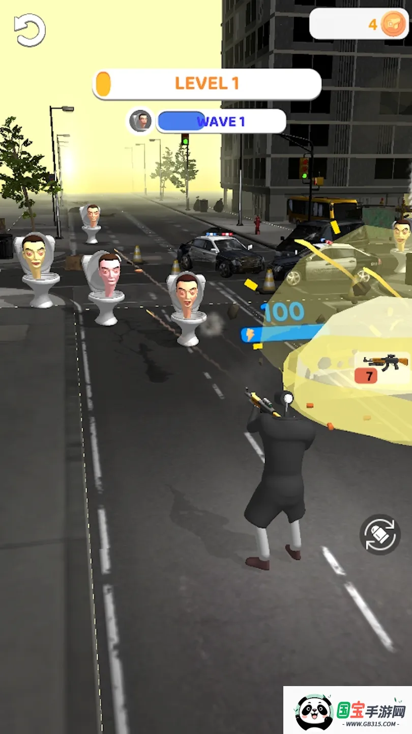 厕所大战(马桶人战斗游戏)v1.3.0 手机版截图1