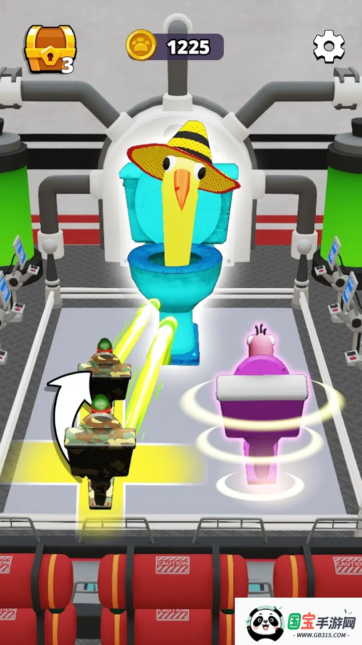 马桶人厕所大战(马桶人动作游戏)v1.01 手机版截图3