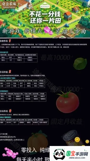 守卫农场赚钱版本 守卫农场赚钱版本