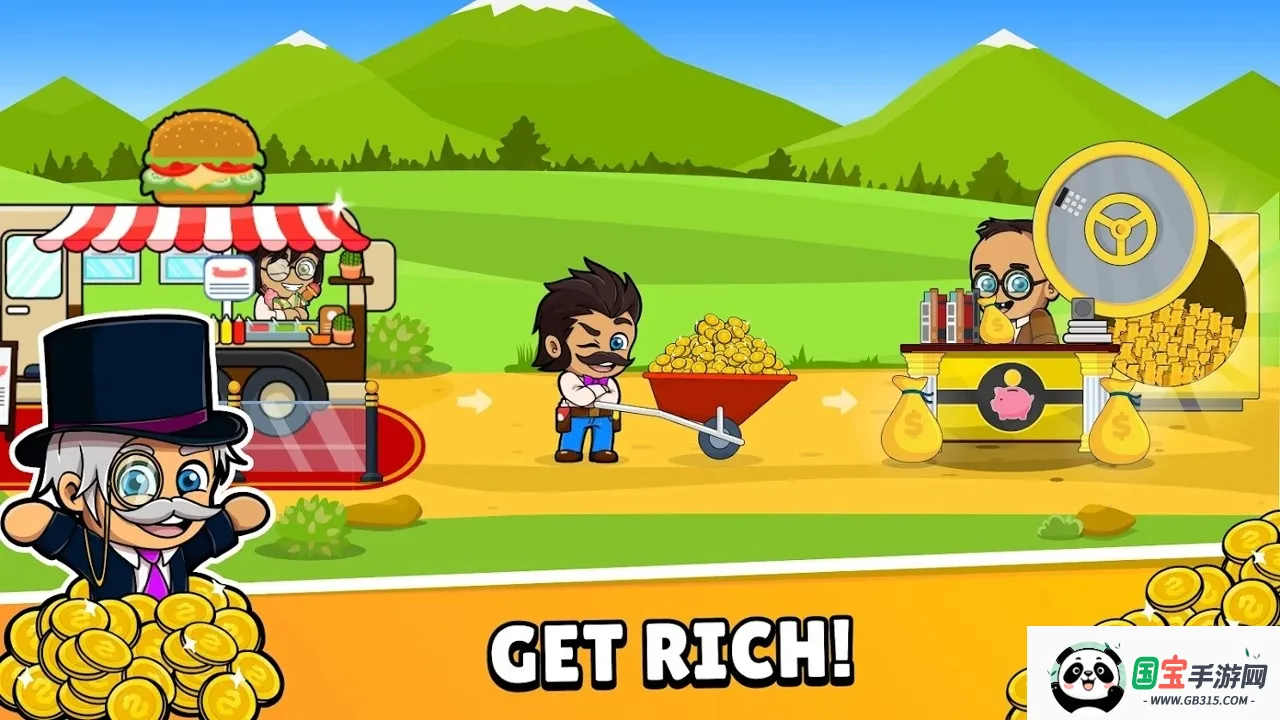 空闲美食帝国大亨2026最新版本 空闲美食帝国大亨2026最新版本