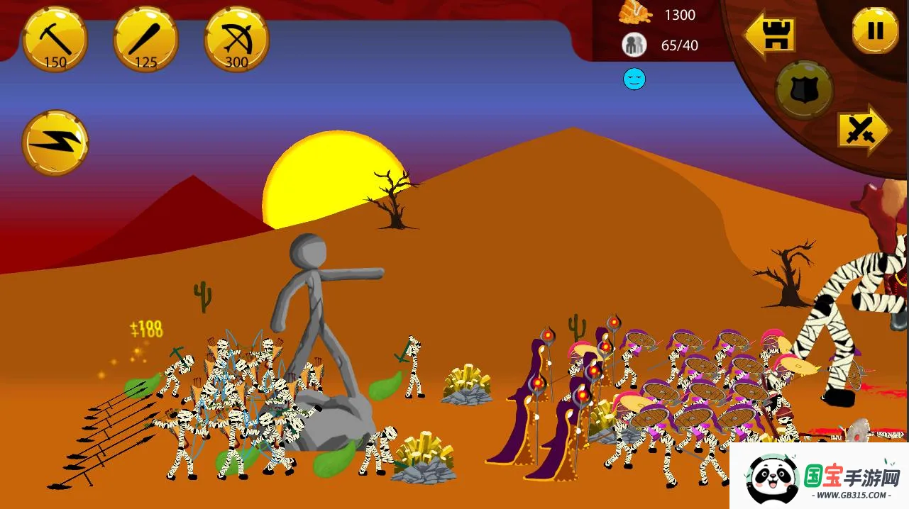 火柴人僵尸战争v1.01 安卓版截图1
