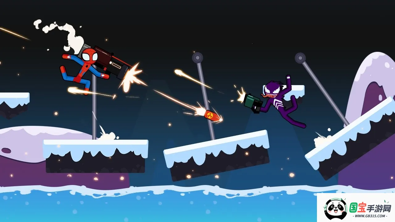 蜘蛛火柴人格斗v1.3.31 手机版截图1