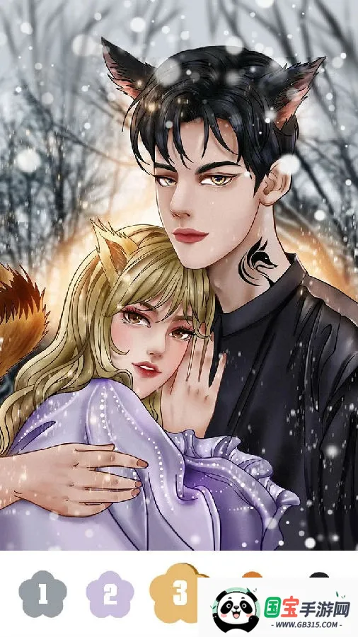 趣味数字涂色 趣味数字涂色