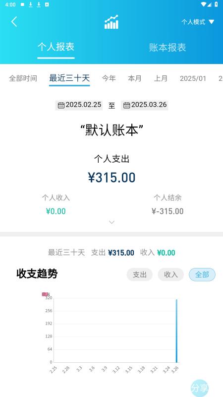 百事AA记账appv3.11.43 最新版截图0