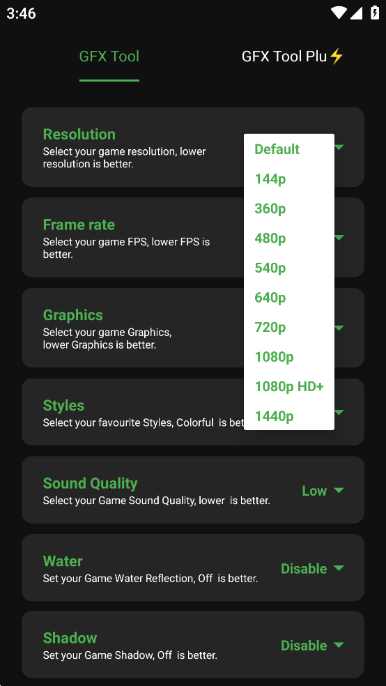 Battle GFX Tool Pro免费版v30.5.0截图4