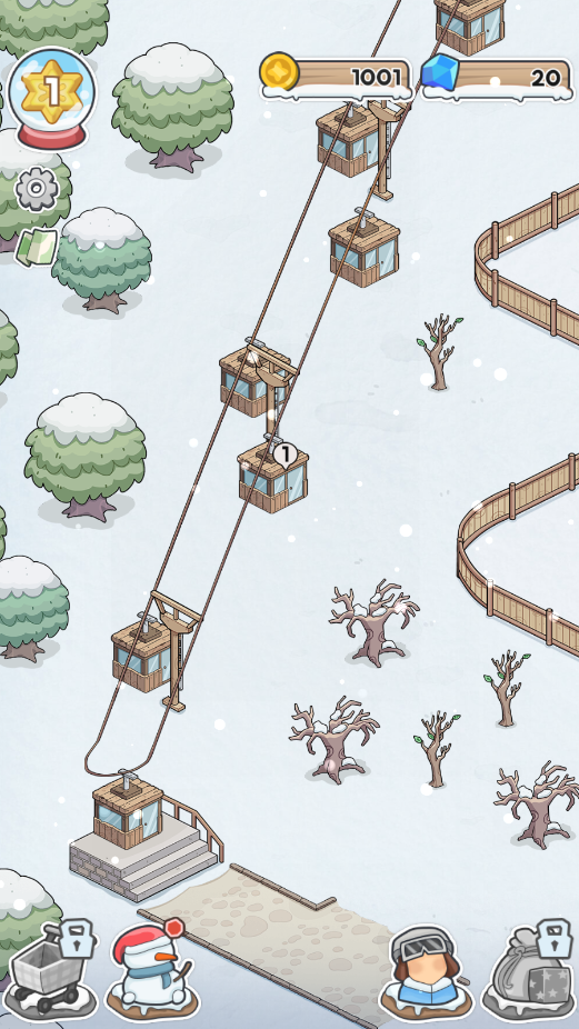 开个滑雪场破解版v1.0.0 免广告版截图0