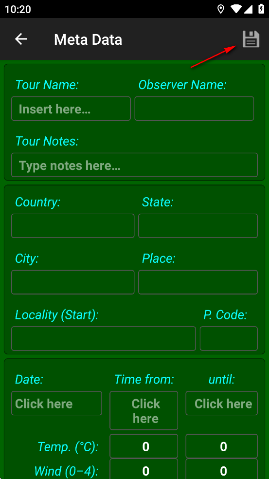 TourCount app