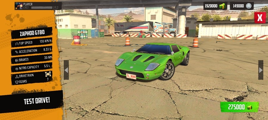 废车场冲刺赛车内购破解版 废车场冲刺赛车内购破解版