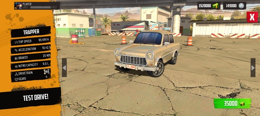 废车场冲刺赛车内购破解版 废车场冲刺赛车内购破解版