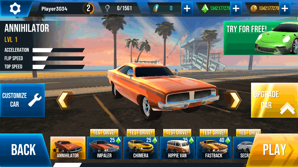 极限特技车破解版 极限特技车破解版