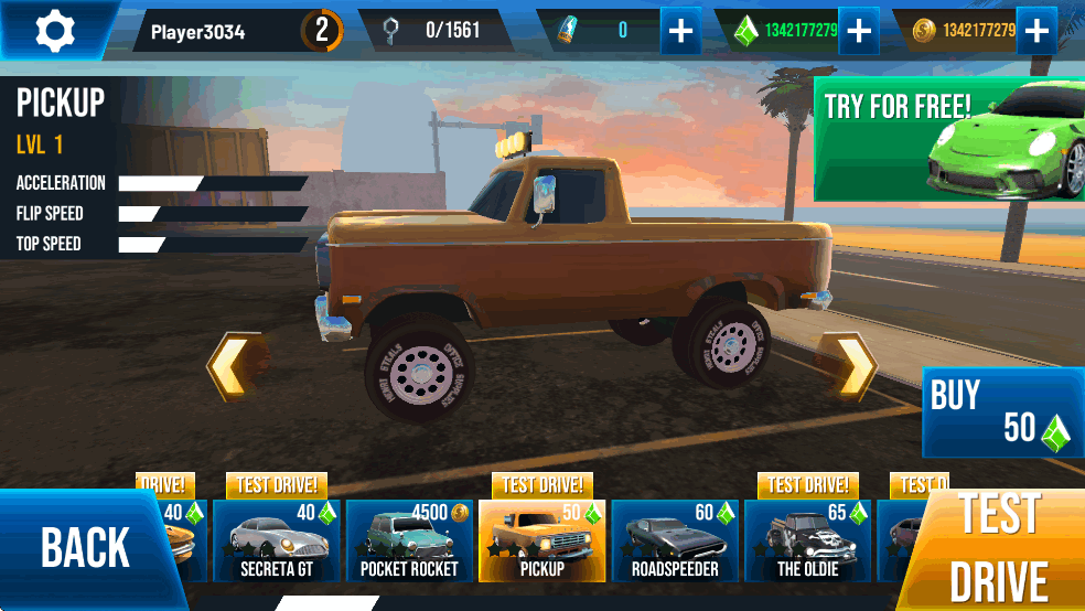 极限特技车破解版 极限特技车破解版