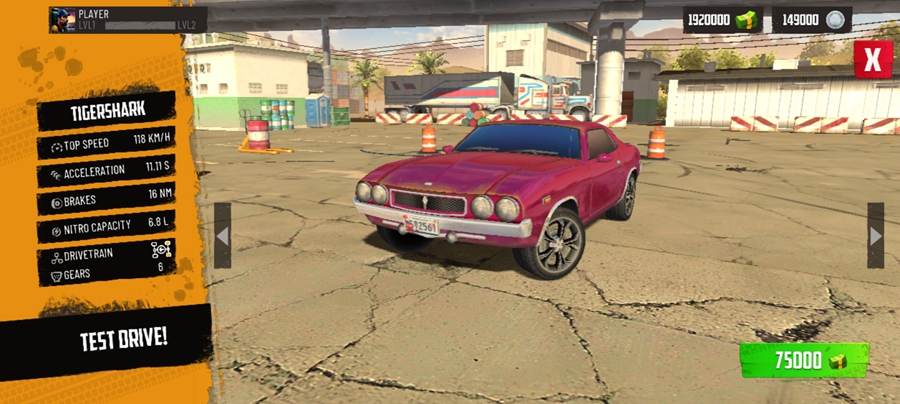 废车场冲刺赛车内购破解版截图1