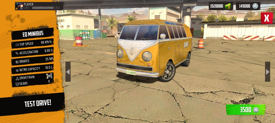 废车场冲刺赛车内购破解版截图2